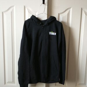 Vintage Wicked Broadway Zip Front Hoodie